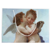 Der erste Kuss, Amor und Psyche, Bouguereau Große Geschenktüte (Rückseite)