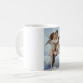 Der erste Kuss, Amor und Psyche, Bouguereau Kaffeetasse (Vorderseite Links)