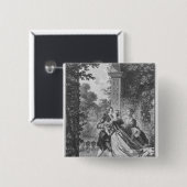 Der erste Kuss der Liebe Button (Vorne & Hinten)