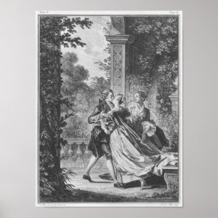 Der erste Kuss der Liebe Poster