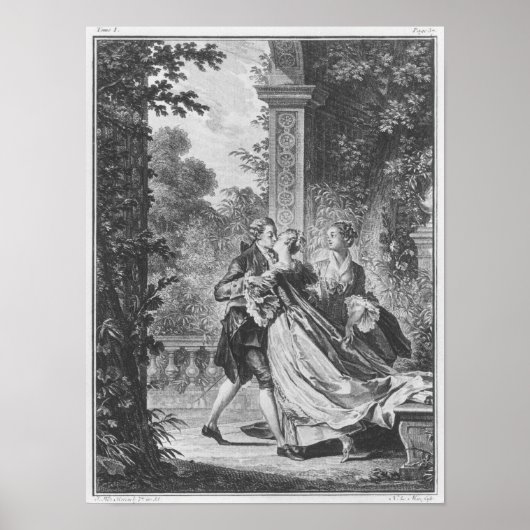 Der erste Kuss der Liebe Poster (Vorne)