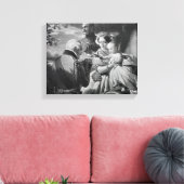 Der erste Mai 1851, graviert von Werner Leinwanddruck (Insitu (Wohnzimmer))