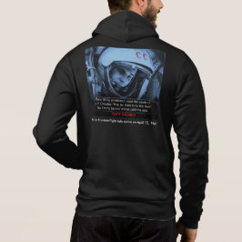 Der erste menschliche Flug in den Weltraum am 12.  Hoodie
