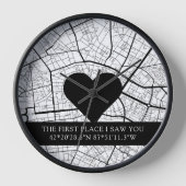 Der erste Ort, an dem ich Sie mit benutzerdefinier Uhr (Vorderseite)