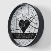 Der erste Ort, an dem ich Sie mit benutzerdefinier Uhr (Winkel)