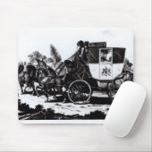 Der erste Post-Zug, 1784 Mousepad (Mit Mouse)