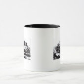 Der erste Post-Zug, 1784 Tasse (Zentrum)