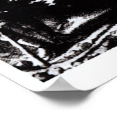 Der erste Postwagen, 1784 Poster (Ecke)