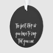 Der erste Schritt ist, dass Sie sagen müssen, dass Ornament (Vorderseite)