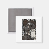 Der erste Schritt Magnet (Vorderseite/Rückseite)