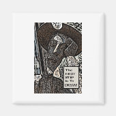 Der erste Schritt Magnet (Vorne)