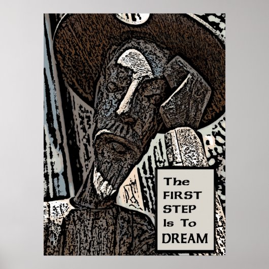 Der erste Schritt Poster (Vorne)