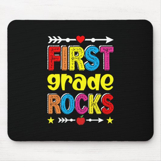 Der erste Schritt zurück zur Schule Mousepad (Vorne)