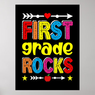 Der erste Schritt zurück zur Schule Poster