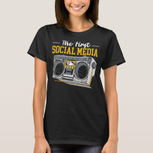 Der erste Social Media Job Social Media Manager T-Shirt
