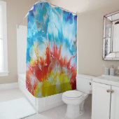 "Der erste Sonnenuntergang" Christlich Duschvorhang (Beispiel)