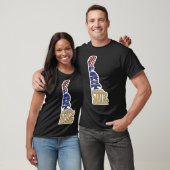 Der erste Staat Delaware Oversized T-Shirt (Unisex)