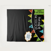 Der erste Tag der Fotokabine Wandteppich (Vorderseite (Horizontal))