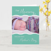 Der erste Tag der Mutter für Mama - Karte (Gelbe Blume)