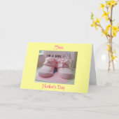 Der erste Tag der Mutter Karte (Gelbe Blume)