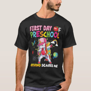 Der erste Tag der Vorschule nichts bringt mich zum T-Shirt
