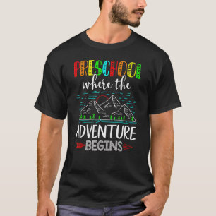 Der erste Tag der Vorschule zurück an die Lehrer T-Shirt