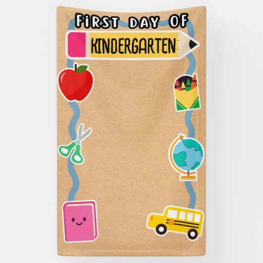 Der erste Tag des Fotos für Schüler Banner (Vertikal)