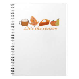Der erste Tag des Herbstes Hallo Fall Notizblock