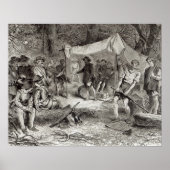 Der erste Tag in Jamestown Poster (Vorne)