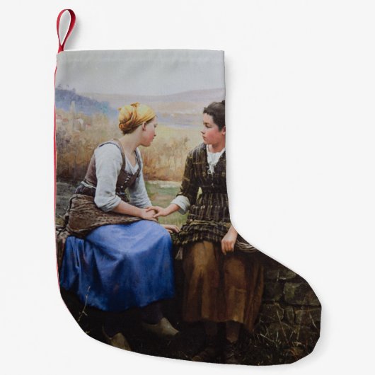 Der erste Trauer (Beileid in Bereavement) Kleiner Weihnachtsstrumpf (Vorderseite)