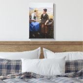 Der erste Trauer (Beileid in Bereavement) Leinwanddruck (Insitu (Schlafzimmer))