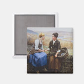 Der erste Trauer (Beileid in Bereavement) Magnet (Vorderseite/Rückseite)