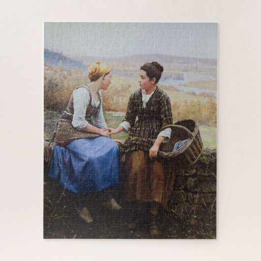 Der erste Trauer (Beileid in Bereavement) Puzzle (Vertikal)