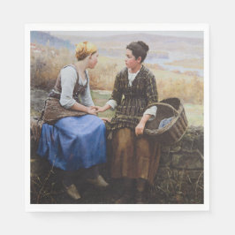 Der erste Trauer (Beileid in Bereavement) Serviette