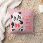 Der erste Valentinstag des Babys Kissen (Decke)