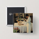 Der erste Versuch zum Leckerei-Krebs mit Button (Vorne & Hinten)