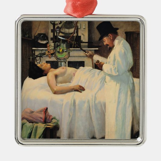 Der erste Versuch zum Leckerei-Krebs mit Ornament Aus Metall (Vorne)