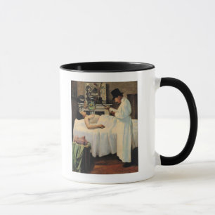 Der erste Versuch zum Leckerei-Krebs mit Tasse