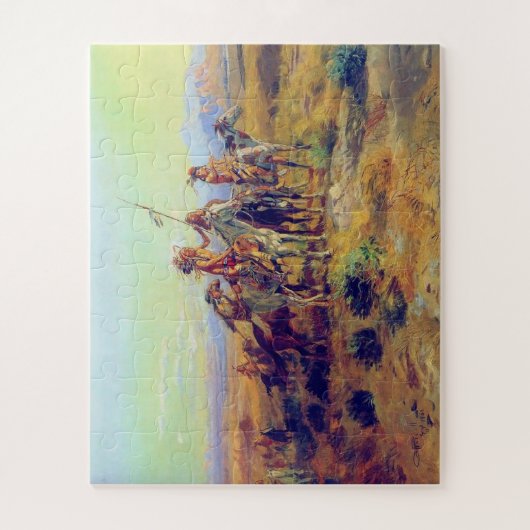 Der erste VN-Bürger hält die Scouts CM Russell für Puzzle (Vertikal)