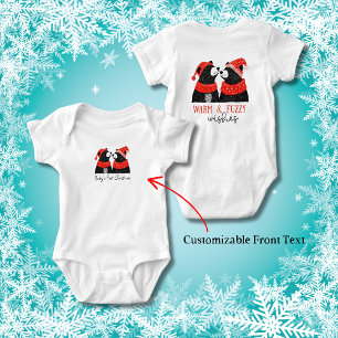 Der erste Weihnachtsbär von Simple Custom Baby Baby Strampler