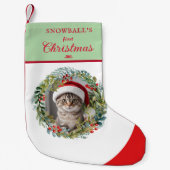 Der erste Weihnachtskranz des Hauses Kleiner Weihnachtsstrumpf (Vorderseite)