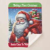 Der erste Weihnachtsmann-Individuelle Name des Kin Sherpadecke (Vorderseite)