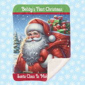 Der erste Weihnachtsmann-Individuelle Name des Kin Sherpadecke