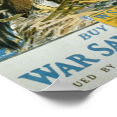 Der Erste Weltkrieg Behielt ihn frei Poster (Ecke)