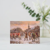 Der erste Widerstand von Percy Moran Postkarte (Stehend Vorderseite)