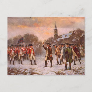 Der erste Widerstand von Percy Moran Postkarte