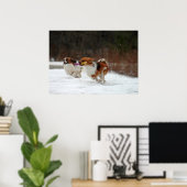 Der erste Wintertag 2012 Poster (Heimbüro)