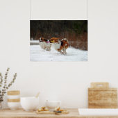 Der erste Wintertag 2012 Poster (Küche)