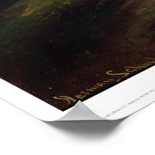 Der erste Zug (0583B) Poster (Ecke)