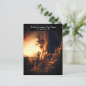 Der ertrunkene Christus erscheint Maria Postkarte (Stehend Vorderseite)